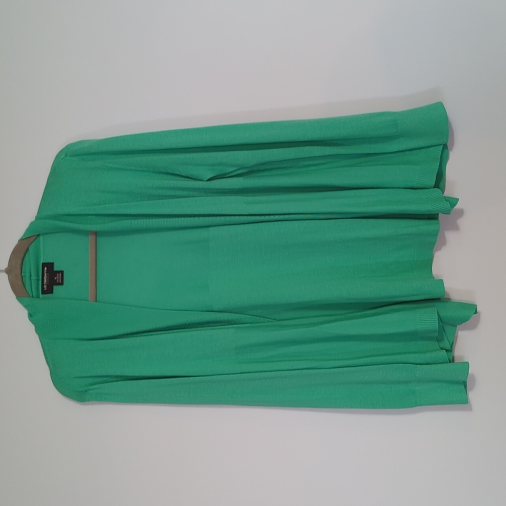 Liz Claiborne Green Cardigan
